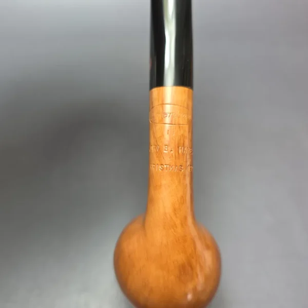 American Smoking Pipe Company Christmas 1993 Smooth Billiard Estate Briar Pipe, Unsmoked - Image 8