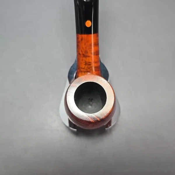 Calibano (Mastro de Paja) 107 D C2 Smooth Bent Billiard Estate Briar Pipe, Unsmoked - Image 6