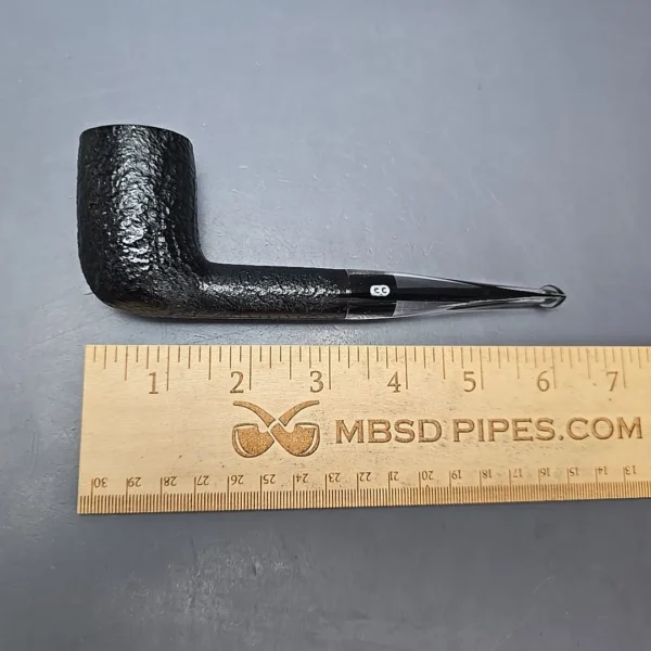 Chacom Crystal 183 Partially Sandblasted Billiard Estate Briar Pipe, French Estates - Image 11