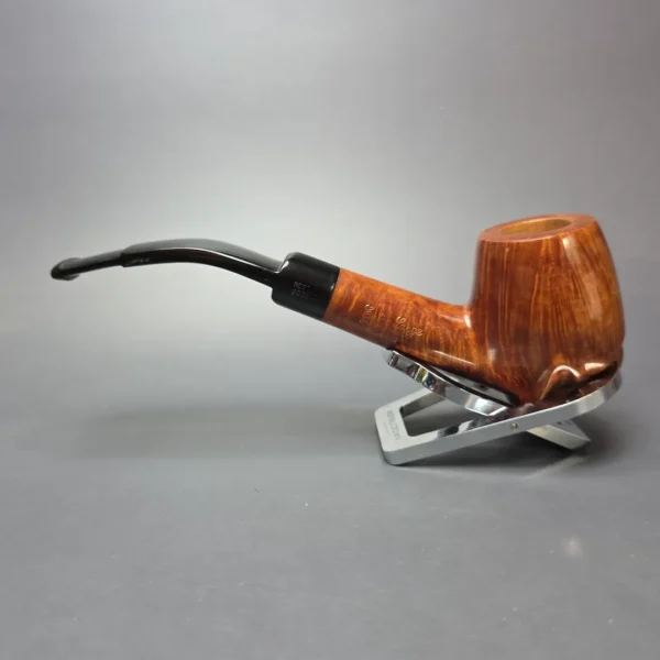 Charatan's Make First Lane Era (1961-5) Supreme Extra Large Smooth Bent Billiard Estate Briar Pipe, Unsmoked - Image 10
