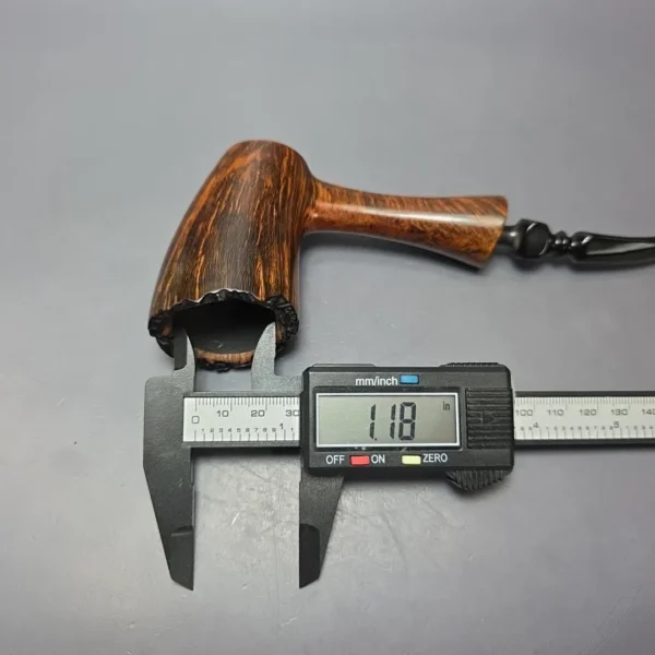 Ben Wade (Preben Holm) Danish Hand Model 400 XL Smooth Freehand Estate Briar Pipe, Danish Estates - Image 11