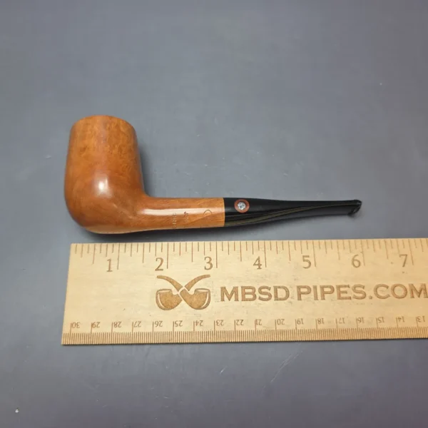 American Smoking Pipe Company Christmas 1993 Smooth Billiard Estate Briar Pipe, Unsmoked - Image 9