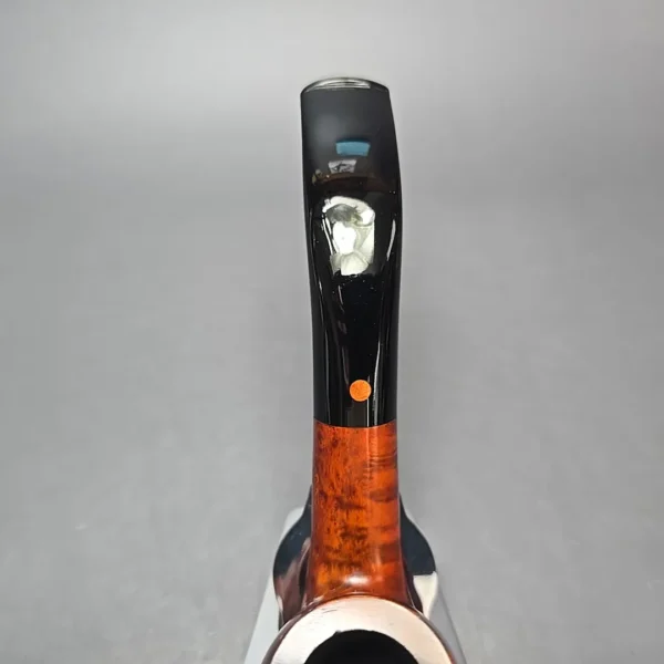 Calibano (Mastro de Paja) 107 D C2 Smooth Bent Billiard Estate Briar Pipe, Unsmoked - Image 7