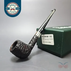Peterson 2025 St Patrick's Day 103 Rusticated Billiard Estate Briar Pipe, Unsmoked