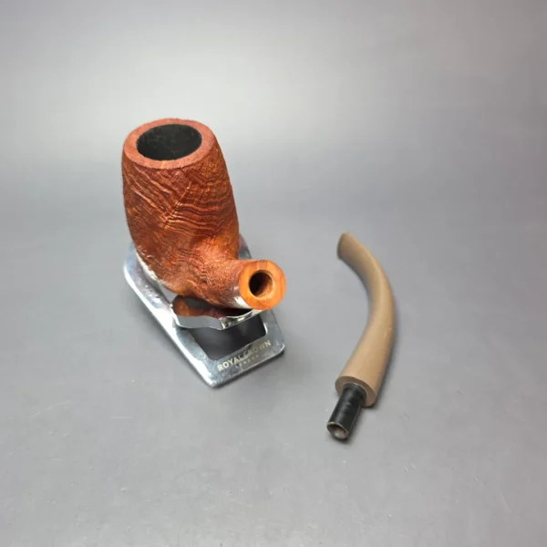 Pipe Tristan Sandblasted 120 LC Bent Billiard Handmade Briar Pipe, New - Image 13