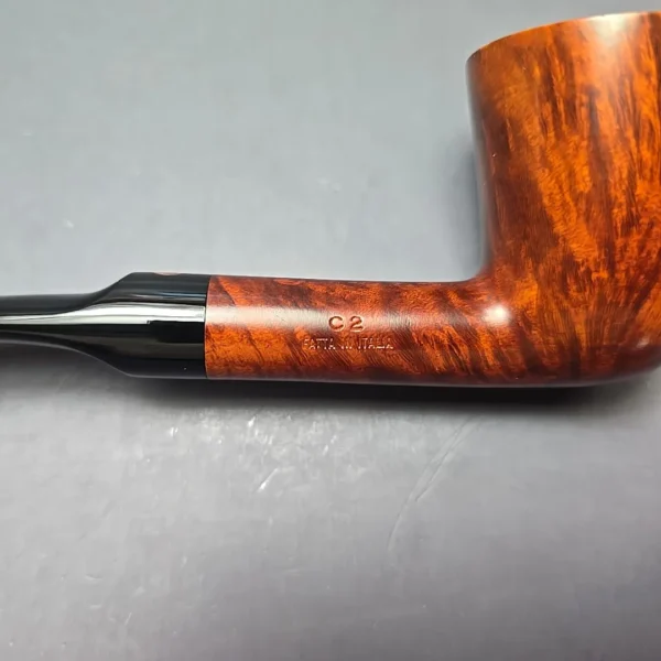 Calibano (Mastro de Paja) 128 C2 Smooth Dublin Estate Briar Pipe, Unsmoked - Image 6