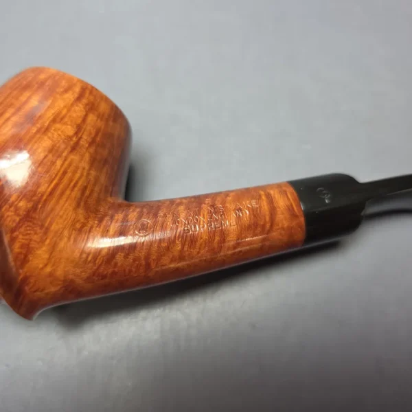 Charatan's Make First Lane Era (1961-5) Supreme Extra Large Smooth Bent Billiard Estate Briar Pipe, Unsmoked - Image 8