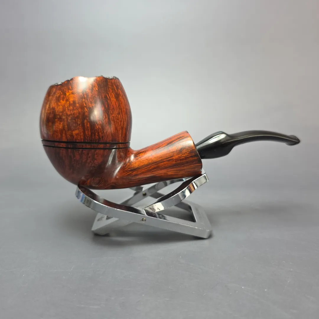 Johs Smooth Freehand Rhodesian Estate Briar Pipe Unsmoked - Image 2