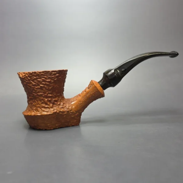Butz Choquin Chatelaine 1130 XL Rusticated Freehand Sitter Estate Briar Pipe, French Estates - Image 3