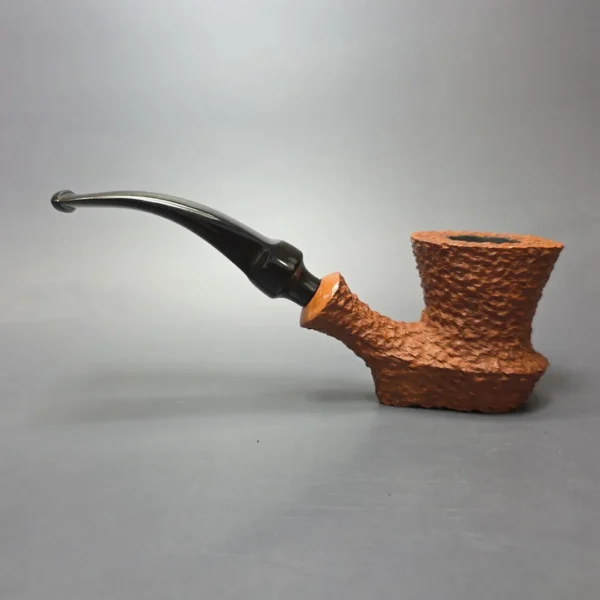 Butz Choquin Chatelaine 1130 XL Rusticated Freehand Sitter Estate Briar Pipe, French Estates - Image 5