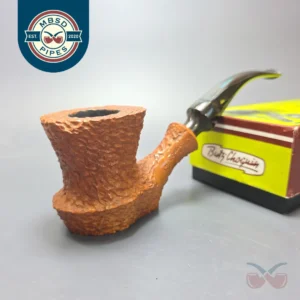 Butz Choquin Chatelaine 1130 XL Rusticated Freehand Sitter Estate Briar Pipe, French Estates