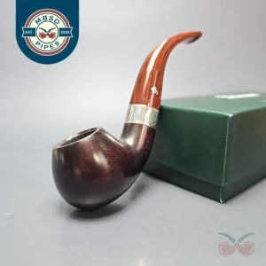 Peterson Irish Harp 03 Smooth Apple w/ Silver Briar Pipe, New
