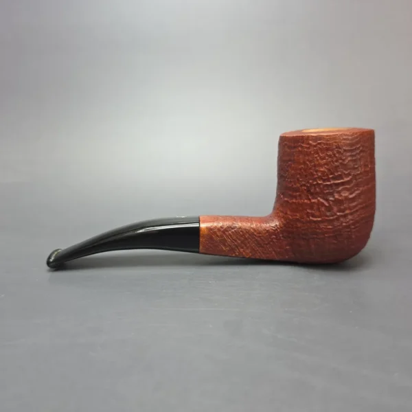 Savinelli Hand Made Sandblasted Freehand Estate Briar Pipe, Unsmoked, 6mm - Image 4