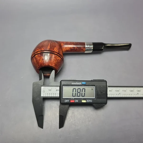 Peterson 2010 St Patrick's Day B31 Smooth Rhodesian Estate Briar Pipe, Unsmoked - Image 10