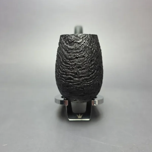 Pipe Tristan Magnum Sandblasted LC Bent Billiard Handmade Briar Pipe, New - Image 4
