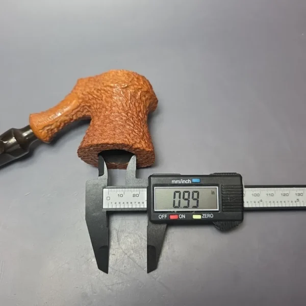 Butz Choquin Chatelaine 1130 XL Rusticated Freehand Sitter Estate Briar Pipe, French Estates - Image 9