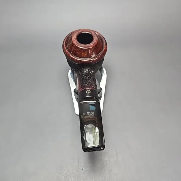 James Upshall Limited Edition Countryman Rhodesian Estate Briar Pipe, Unsmoked - Image 5