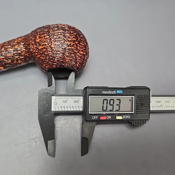Savinelli Fantasia 320 KS Rusticated Author Estate Briar Pipe, Italian Estates - Image 12
