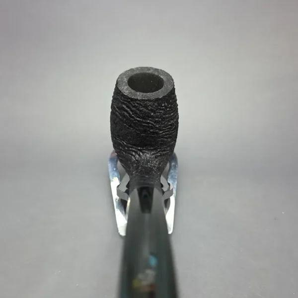 Pipe Tristan Magnum Sandblasted LC Bent Billiard Handmade Briar Pipe, New - Image 6