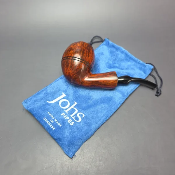 Johs Smooth Freehand Rhodesian Estate Briar Pipe Unsmoked - Image 12