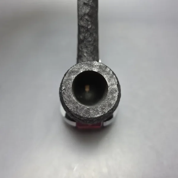 Pipe Tristan Magnum Sandblasted LC Bent Billiard Handmade Briar Pipe, New - Image 7