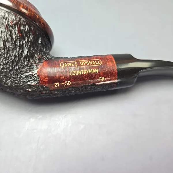 James Upshall Limited Edition Countryman Rhodesian Estate Briar Pipe, Unsmoked - Image 10
