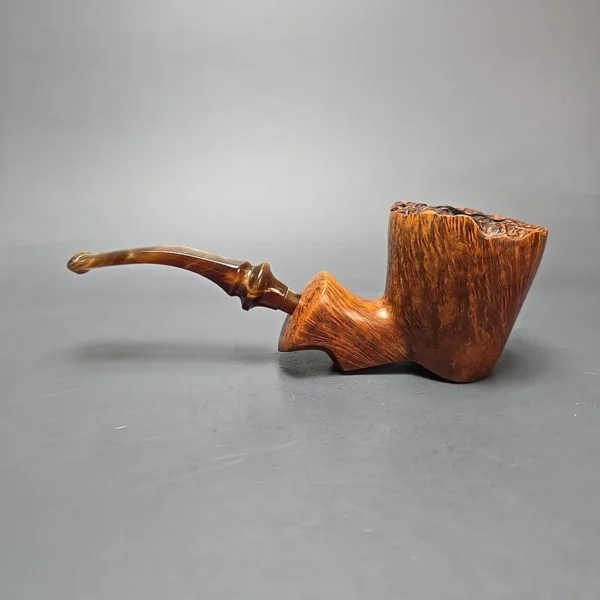 Jobey Dansk (Karl Erik) 2 Smooth Freehand Sitter Estate Briar Pipe, Danish Estates - Image 12