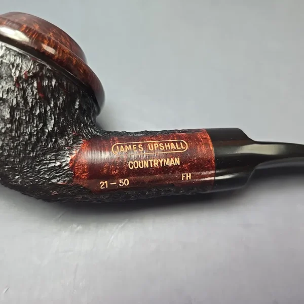 James Upshall Limited Edition Countryman Rhodesian Estate Briar Pipe, Unsmoked - Image 11