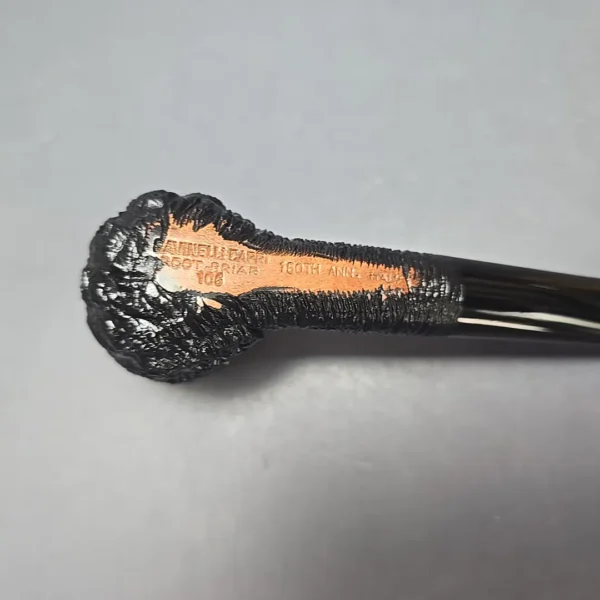 Savinelli 150th Anniversary Capri Root Briar 106 Rusticated Billiard Briar Pipe, New - Image 10