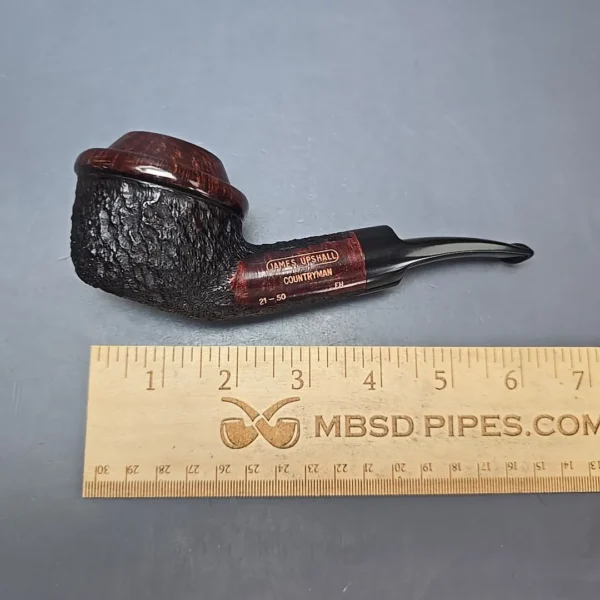 James Upshall Limited Edition Countryman Rhodesian Estate Briar Pipe, Unsmoked - Image 12