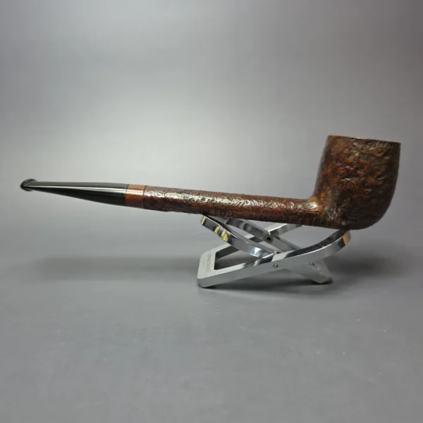 S&R Woodcrafters 49 XL Partially Sandblasted Canadian Estate Briar Pipe, American Estates - Image 4