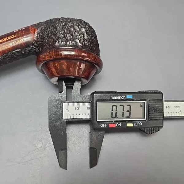 James Upshall Limited Edition Countryman Rhodesian Estate Briar Pipe, Unsmoked - Image 13