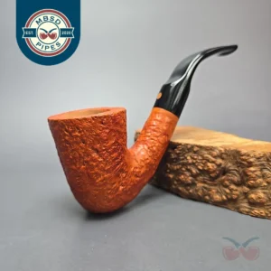 Calibano (Mastro de Paja) 102 C4 Sandblasted Dublin Estate Briar Pipe, Unsmoked