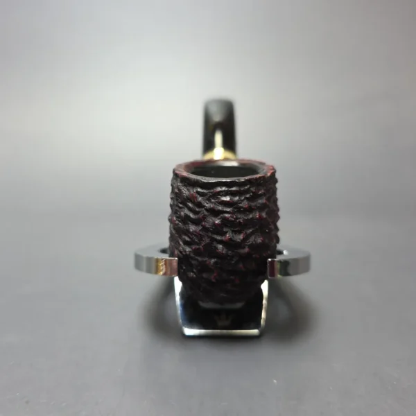 Peterson Emerald 65 Rusticated Bent Billiard Estate Briar Pipe, Irish Estates - Image 8