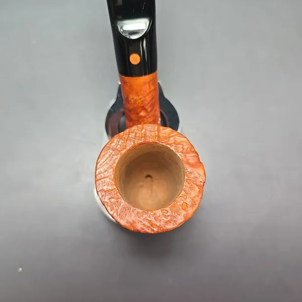 Calibano (Mastro de Paja) 102 C4 Sandblasted Dublin Estate Briar Pipe, Unsmoked - Image 6