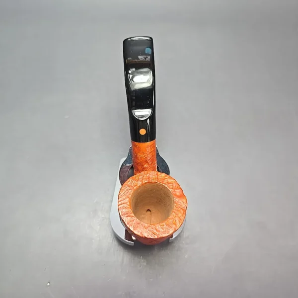 Calibano (Mastro de Paja) 102 C4 Sandblasted Dublin Estate Briar Pipe, Unsmoked - Image 8