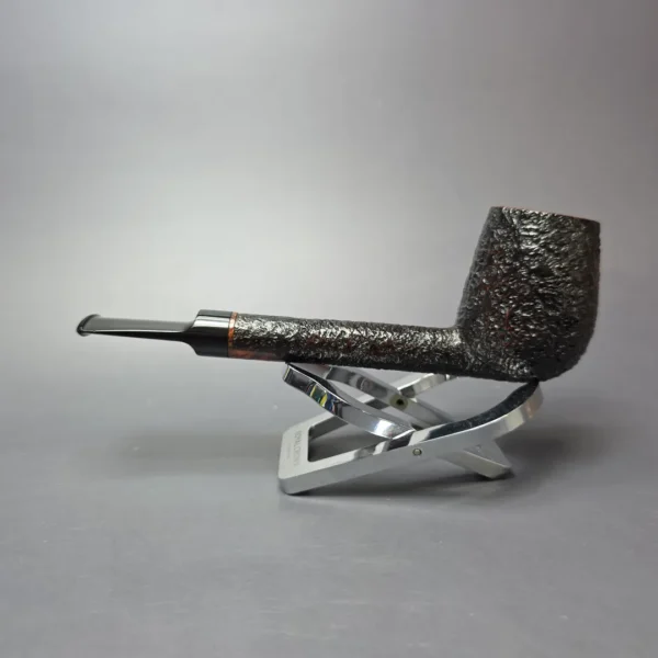 Tom Eltang Saturn Grade Partially Sandblasted Lovat Estate Briar Pipe, Unsmoked - Image 4
