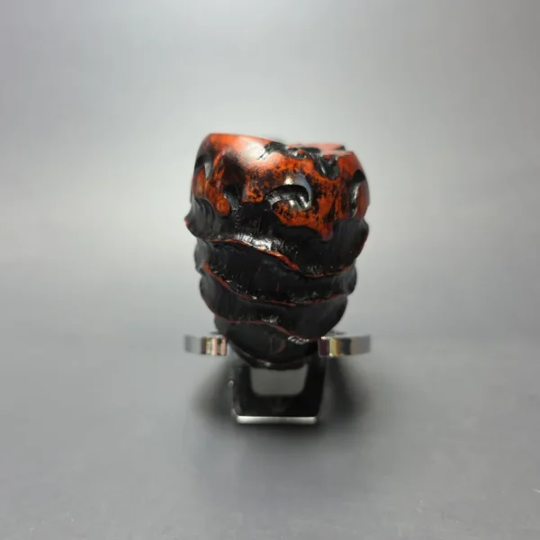 Nording Abstract Partially Rusticated Freehand Estate Briar Pipe, Unsmoked - Image 3