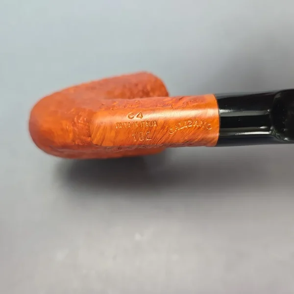 Calibano (Mastro de Paja) 102 C4 Sandblasted Dublin Estate Briar Pipe, Unsmoked - Image 10