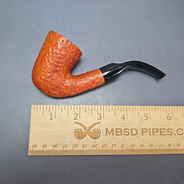 Calibano (Mastro de Paja) 102 C4 Sandblasted Dublin Estate Briar Pipe, Unsmoked - Image 11