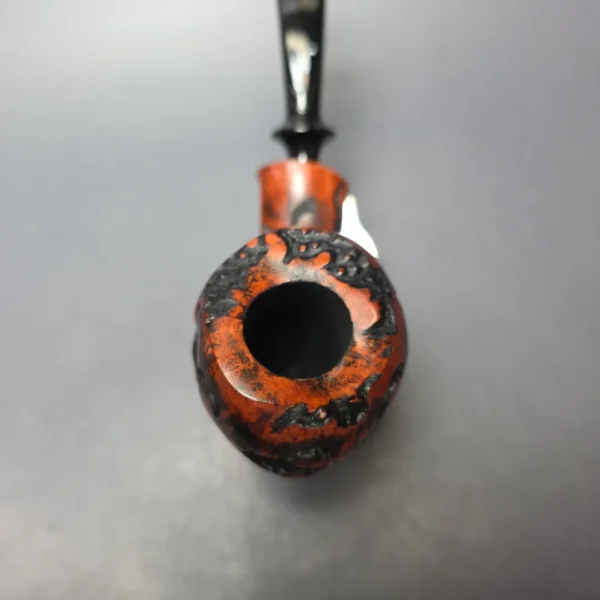 Nording Abstract Partially Rusticated Freehand Estate Briar Pipe, Unsmoked - Image 5