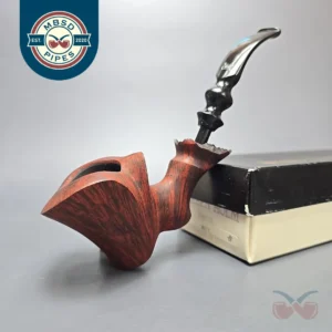 Preben Holm Fancy Matt C5 XL Smooth Freehand Estate Briar Pipe, Unsmoked