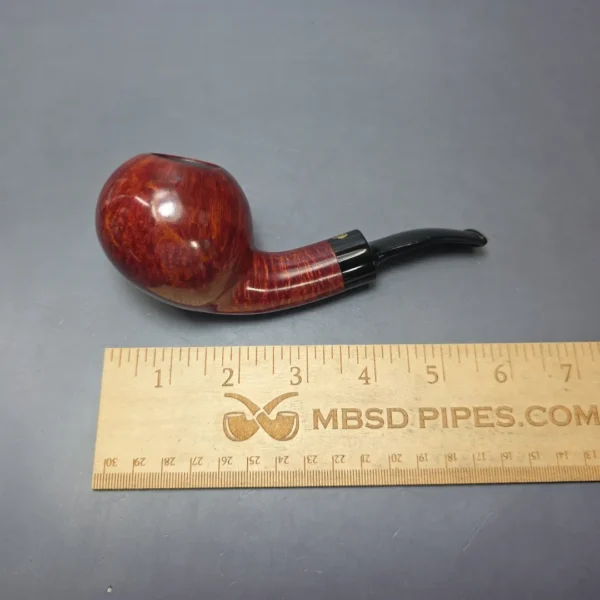 Poul Winslow Crown 200 Smooth Apple Estate Briar Pipe, Unsmoked - Image 10