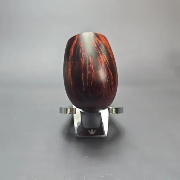 Calibano (Mastro de Paja) 107 S C3 Smooth Bent Billiard Estate Briar Pipe, Unsmoked - Image 13