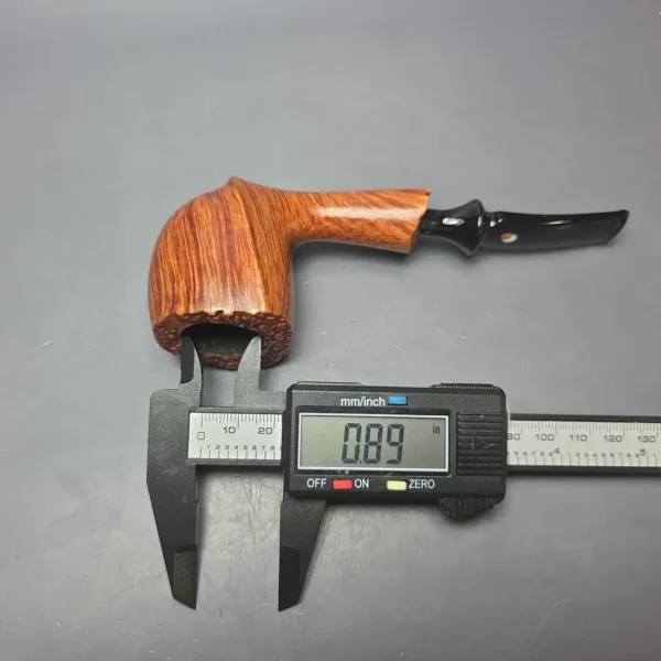 Cavicchi Brown Smooth Sphinx Estate Briar Pipe, Italian Estates - Image 12