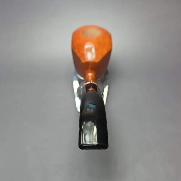 L'Anatra Nirvana Fiammata XXL Smooth Panel Dublin w/ Silver Estate Briar Pipe, Unsmoked - Image 5