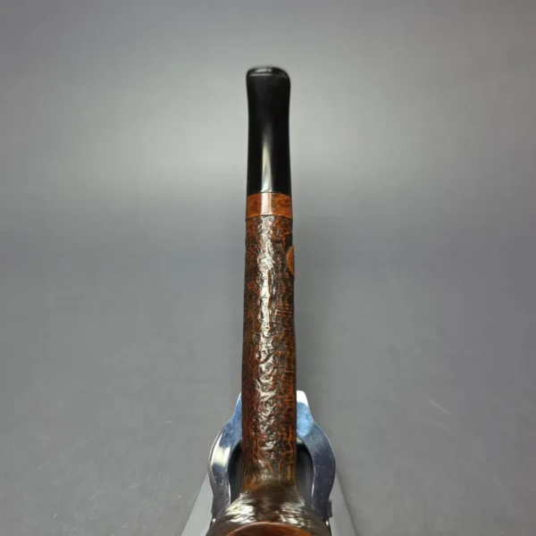 S&R Woodcrafters 49 XL Partially Sandblasted Canadian Estate Briar Pipe, American Estates - Image 6