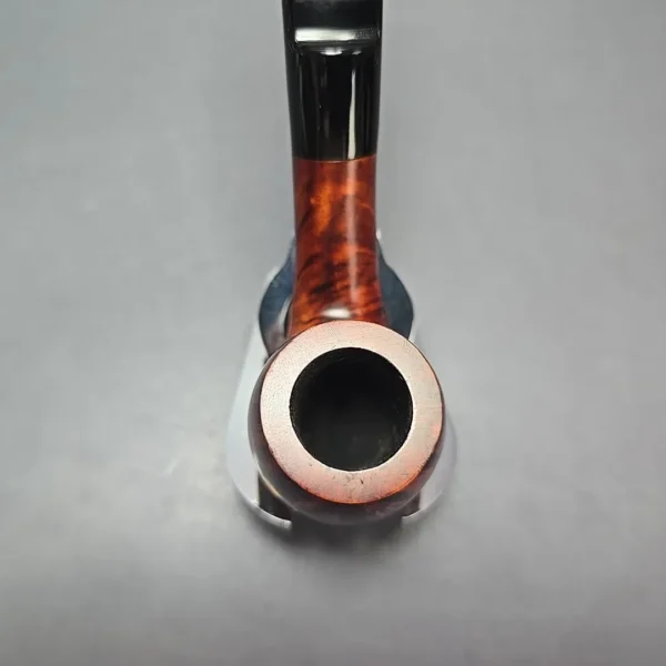 Calibano (Mastro de Paja) 107 S C3 Smooth Bent Billiard Estate Briar Pipe, Unsmoked - Image 12
