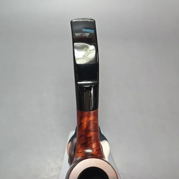 Calibano (Mastro de Paja) 107 S C3 Smooth Bent Billiard Estate Briar Pipe, Unsmoked - Image 8