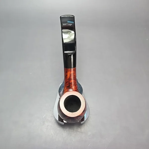Calibano (Mastro de Paja) 107 S C3 Smooth Bent Billiard Estate Briar Pipe, Unsmoked - Image 9